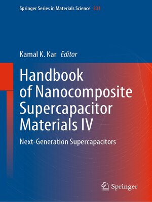 cover image of Handbook of Nanocomposite Supercapacitor Materials IV